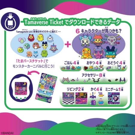 ルカの会話 : 7月発売予定‼️ たまごっちUni本体とたまバース