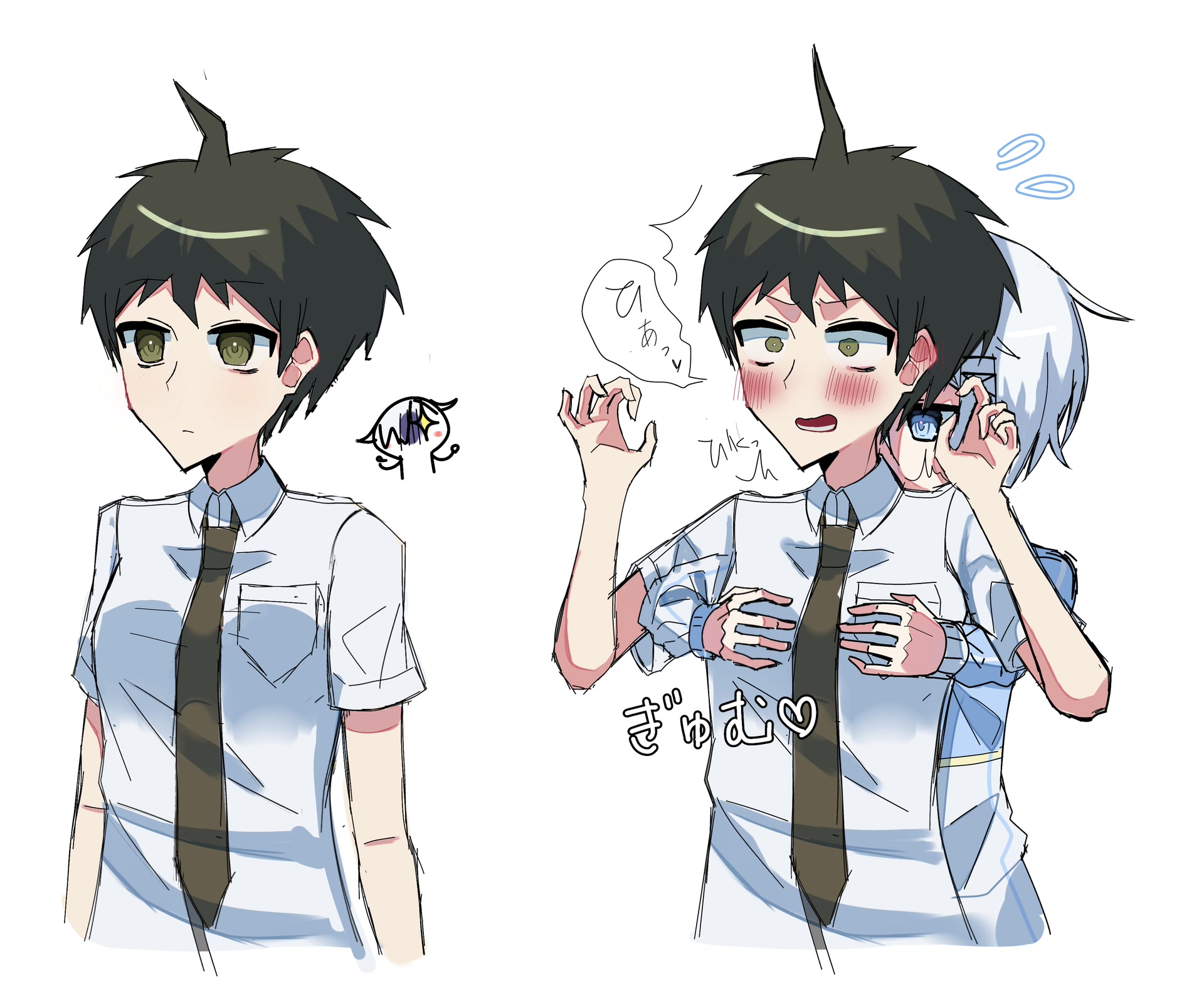 ダンガンロンパ 夢絵】ダンガンロンパ 日向 狛枝 七海 Danganronpa