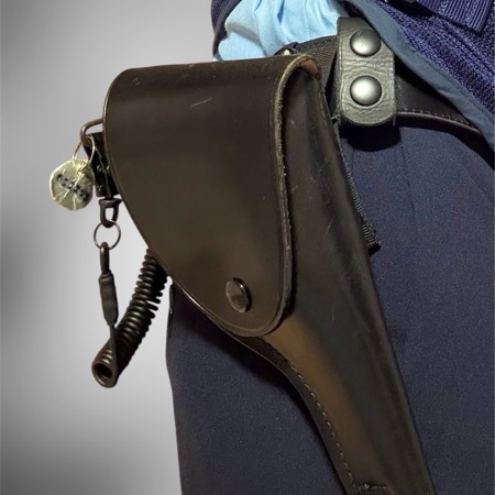 アンモナイトホルスター(エコノミー版) 警察ホルスター ロック機構あり